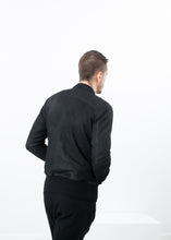 Load image into Gallery viewer, Broken Leather Bomber in Black