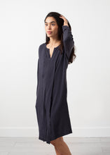 Load image into Gallery viewer, Long Sleeve Silk Dress